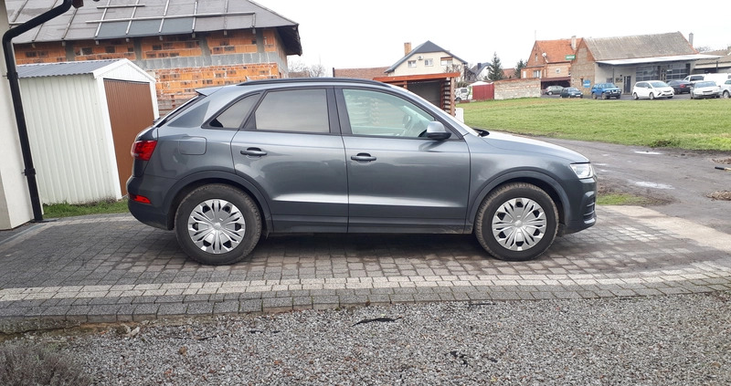 Audi Q3 cena 72900 przebieg: 187950, rok produkcji 2018 z Rawicz małe 254